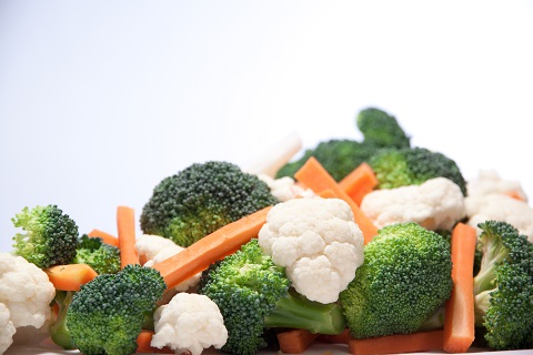 Cauliflower Broccoli Carrots