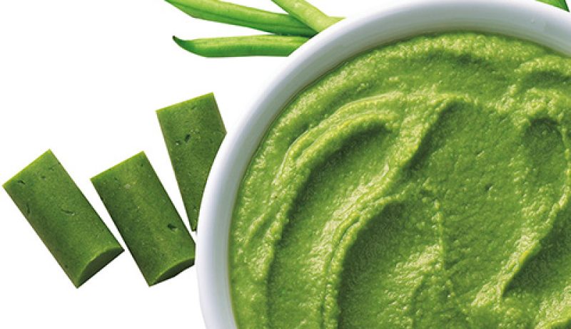 Green Bean Puree Portions