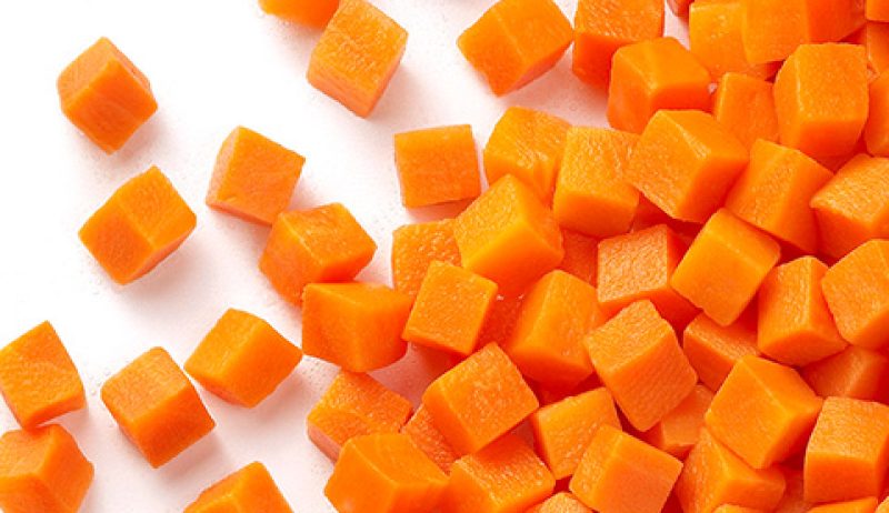 Diced carrots