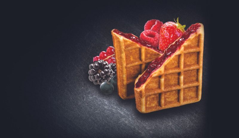 Magic Waffles Mixed Berry Waffle